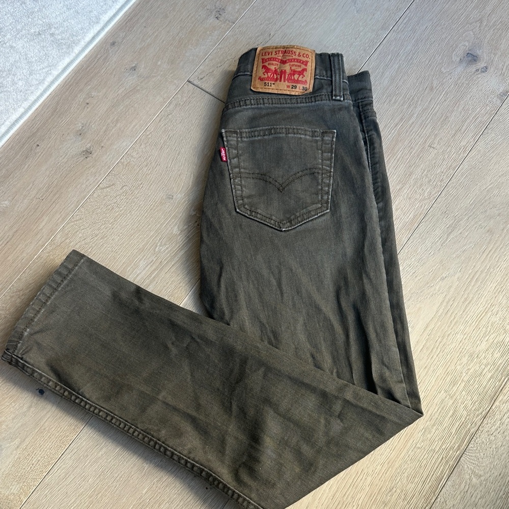 Levi's Women's Olive Skinny Jeans